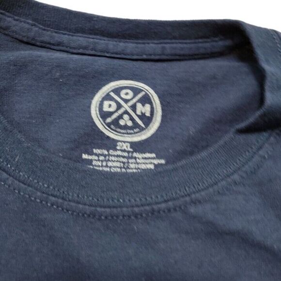 DOM It's About The Art Shirt Size XXL "Living My Best Life" Skeleton Graphic Tee - Picture 5 of 5